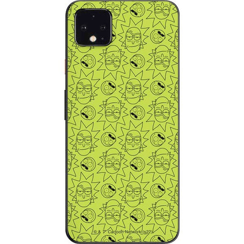 Adult Swim Rick and Morty Rick and Morty All Over Print Google Pixel 4 XL Skin